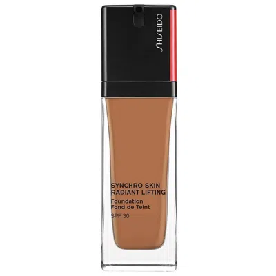 SHISEIDO SHISEIDO LADIES SYNCHRO SKIN SPF 30 RADIANT LIFTING FOUNDATION 1 OZ NO. 510 SUEDE MAKEUP 73085216756