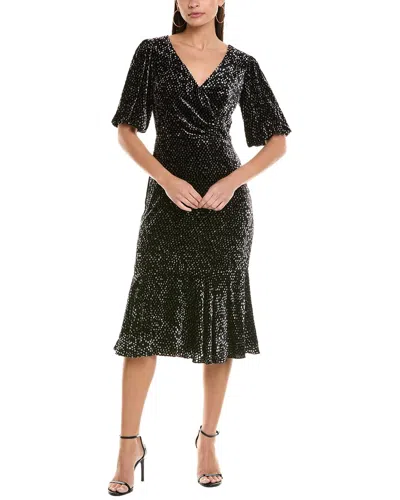 SHOSHANNA SHOSHANNA COLETTE SILK-BLEND MIDI DRESS