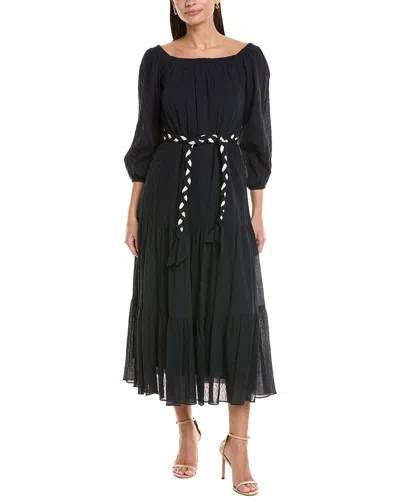 SHOSHANNA SHOSHANNA TALON MIDI DRESS