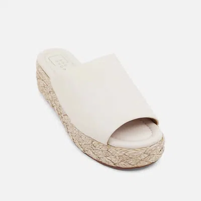 SHU SHOP WOMEN'S LIZZIE SLIDES IN BONE