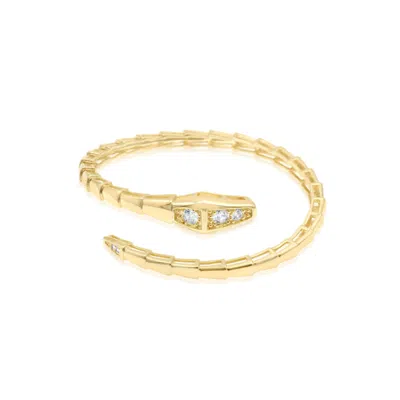 SHYMI WOMEN'S SNAKE BANGLE - GOLD