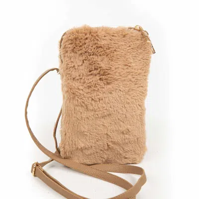 SIDNEY BYRON WOMEN'S BROWN THE HEATHER WINTER CELLPHONE CROSSBODY