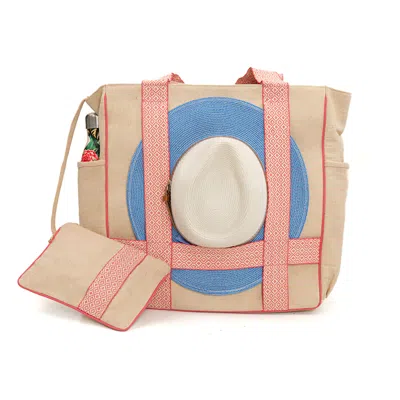 SIDNEY BYRON WOMEN'S PINK / PURPLE / NEUTRALS THE SUNCATCHER DAYTRIPPER IN NATURAL