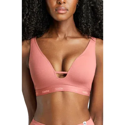 SIELLA SIELLA ORGANIC COTTON PLUNGE FOAM BRA