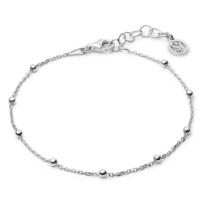SIF JAKOBS JEWELLERY MEN'S BRACELET SFERE - SILVER
