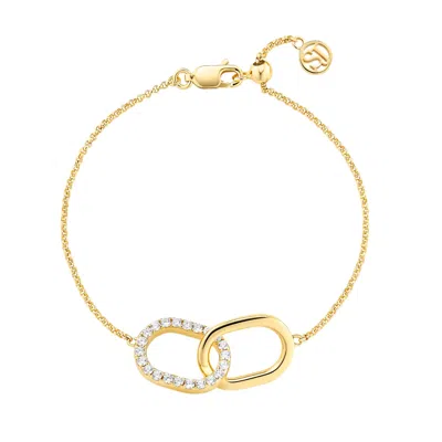 SIF JAKOBS JEWELLERY WOMEN'S BRACELET CAPIZZI DUE PICCOLO GOLD