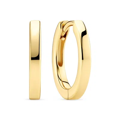 SIF JAKOBS JEWELLERY WOMEN'S EARRINGS ELLERA PIANURA GOLD MEDIO