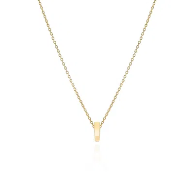 SIF JAKOBS JEWELLERY WOMEN'S NECKLACE LOCK CHARM - GOLD