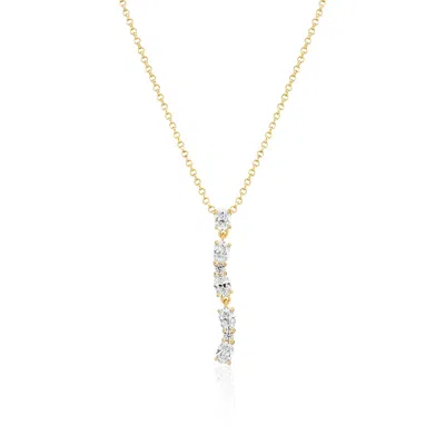 SIF JAKOBS JEWELLERY WOMEN'S NECKLACE OVALE LUNGO - GOLD