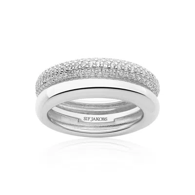 SIF JAKOBS JEWELLERY WOMEN'S RING CARRARA - SILVER