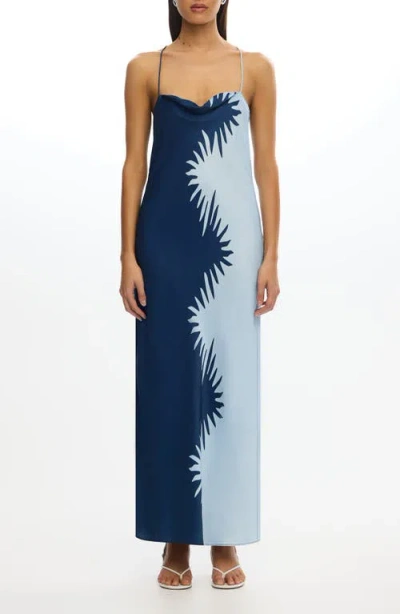 SIGNIFICANT OTHER SIGNIFICANT OTHER FLOSSIE ABSTRACT PRINT MAXI DRESS