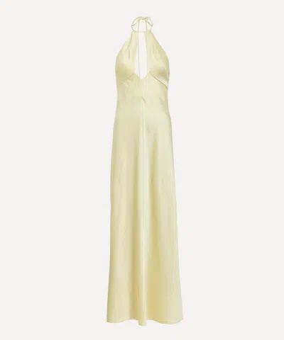 SIGNIFICANT OTHER SIGNIFICANT OTHER BECCA BUTTER HALTER MAXI DRESS