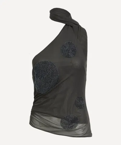 SIGNIFICANT OTHER SIGNIFICANT OTHER WOMEN'S CHELSEA BEADED ASYMMETRIC TOP