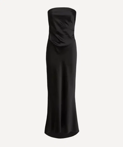 SIGNIFICANT OTHER SIGNIFICANT OTHER WOMEN'S LUCILE STRAPLESS SATIN MAXI DRESS
