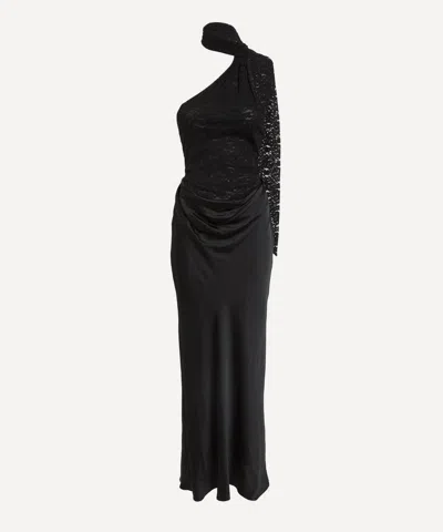 SIGNIFICANT OTHER SIGNIFICANT OTHER WOMEN'S SOFIYA LACE-SATIN MAXI DRESS