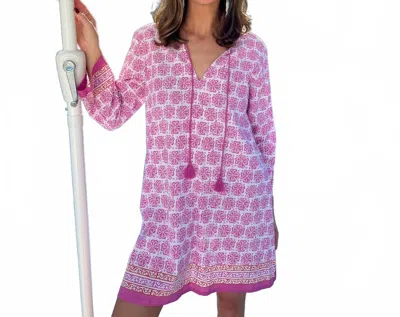 SIGRID OLSEN WOMEN'S ALOHA TUNIC IN PINK