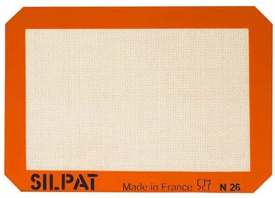 SILPAT PREMIUM NON-STICK SILICONE PETITE JELLY ROLL BAKING MAT, 8-1/4 X 11-3/4