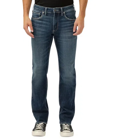 SILVER JEANS CO. MEN'S ALLAN SLIM FIT STRAIGHT LEG JEANS