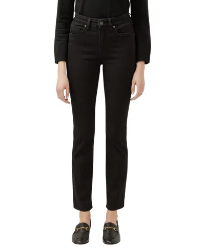 SILVER JEANS CO. WOMEN'S AVERY HIGH RISE CURVY FIT STRAIGHT JEANS