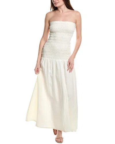 SILVIAN HEACH SILVIAN HEACH CHAIVI LINEN MAXI DRESS