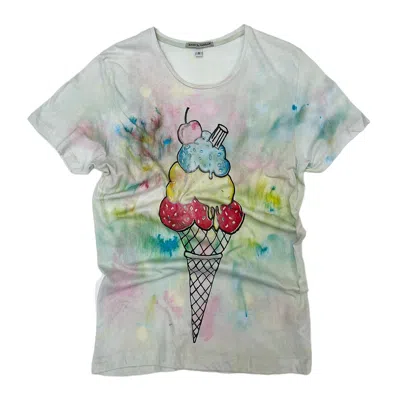 SIMEON FARRAR MEN'S PAINT WASH ICE CREAM T-SHIRT