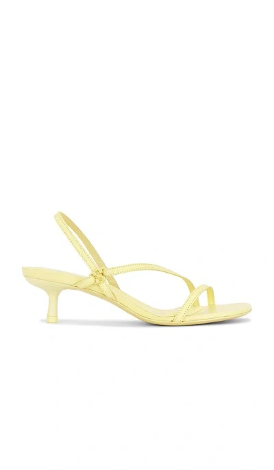 SIMKHAI CEDONIA STUD STRAPPY KITTEN HEEL SANDAL