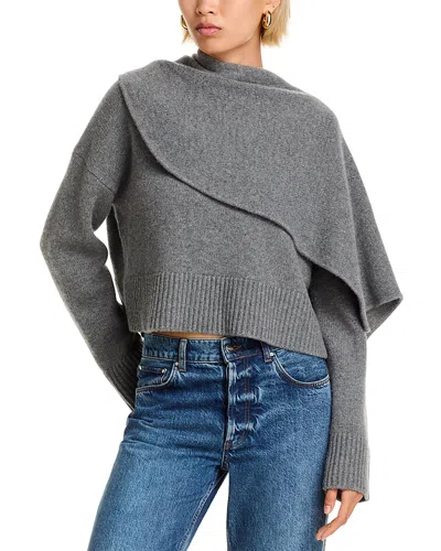 SIMKHAI ELSON SCARF SWEATER