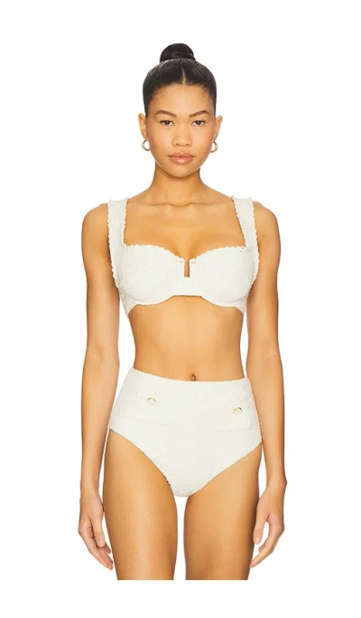 SIMKHAI KLARA BALCONETTE BIKINI TOP