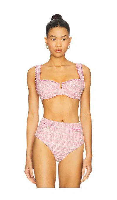 SIMKHAI KLARA BALCONETTE BIKINI TOP