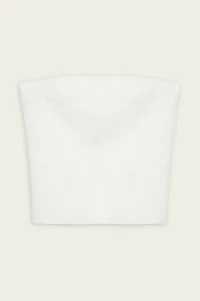 SIMKHAI NICOLE TUBE TOP IN IVORY
