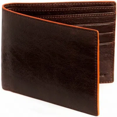 SIMON CARTER SIMON CARTER MENS CINNAMON EDGE JEANS WALLET - BROWN