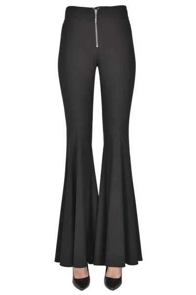 SIMONA CORSELLINI FLARED LEG TROUSERS