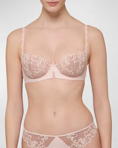SIMONE PERELE SAGA NON-PADDED LACE DEMI BRA