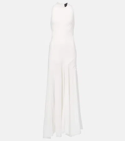 SIMONE ROCHA BOW-DETAIL OPEN-BACK GOWN