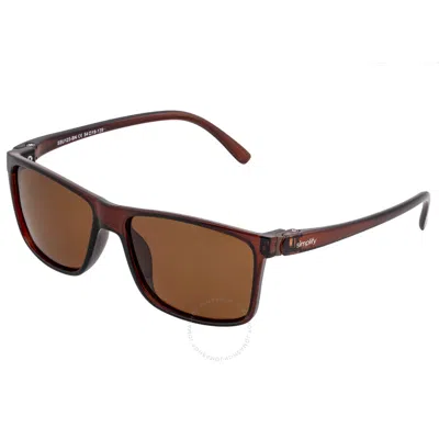 SIMPLIFY SIMPLIFY ELLIS SQUARE UNISEX SUNGLASSES SSU123-BN