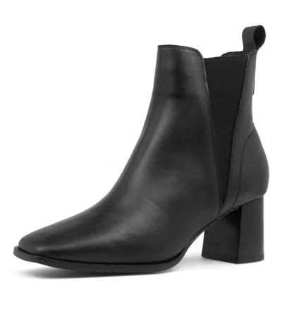 SIREN SIREN JEDD CAPPUCCINO LEATHER CHELSEA BOOTS WOMENS SHOES CASUAL BOOTS ANKLE