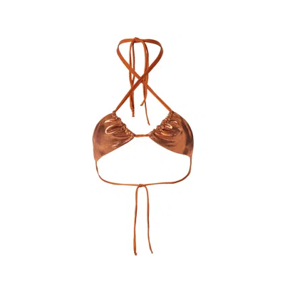 SIREN SWIMWEAR WOMEN'S GOLD / BROWN SIREN IBIZA REVERSIBLE BRONZE TOP