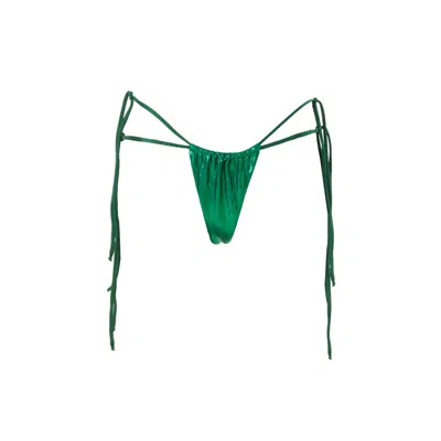 SIREN SWIMWEAR WOMEN'S GREEN SIREN IBIZA REVERSIBLE EMERALD BOTTOM