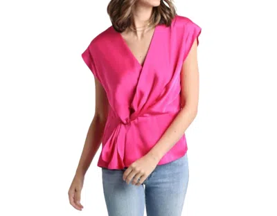 SIRENA CHLOE ASYMMETRICAL TOP IN PINK