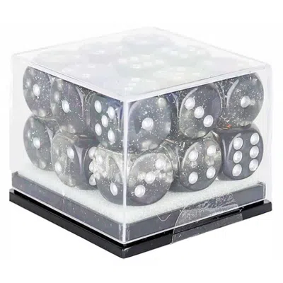 SIRIUS DICE 12 MM D6 CUBE SET - SPADES - 18 COUNT