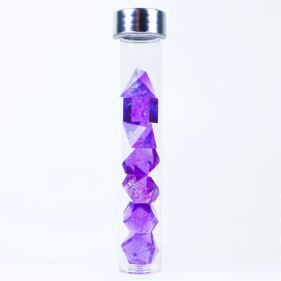 SIRIUS DICE CLOAK & DAGGER DICE PURPLE - SET OF 7