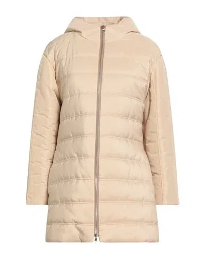 SISTE'S SISTE'S WOMAN PUFFER SAND SIZE L POLYESTER