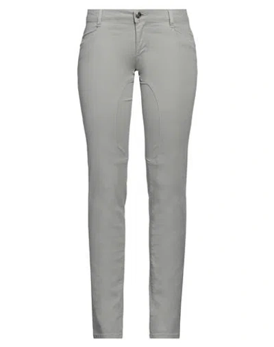 SIVIGLIA SIVIGLIA WOMAN PANTS GREY SIZE 27 COTTON, ELASTANE