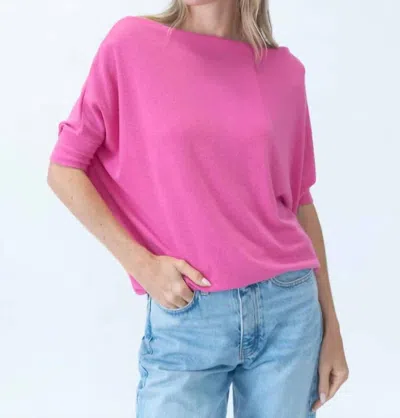 SIX/FIFTY SALE ANYWHERE TOP SHORT SLEEVE IN PUNCH PINK
