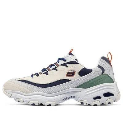 SKECHERS Skechers DLites 1.0 Chunky Shoes 'Beige Navy'
