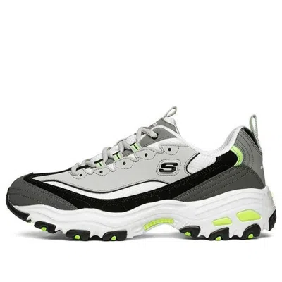 SKECHERS Skechers D'lites 1.0 Sport Shoes Grey/Green