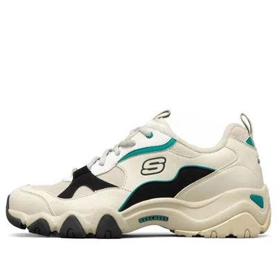 SKECHERS Skechers D'lites 2.0 Running Shoes White/Black/Green
