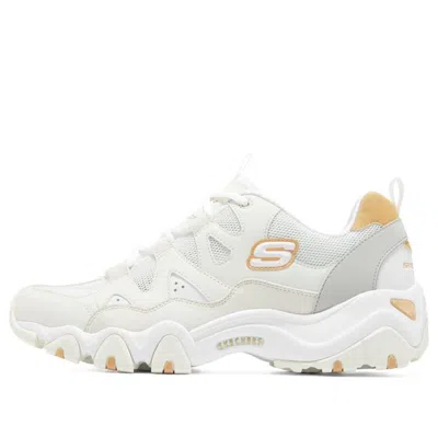 SKECHERS Skechers D'lites 2.0 'White Grey Yellow'