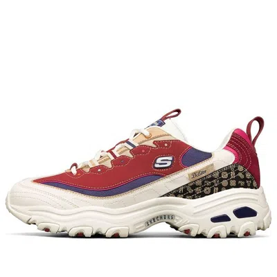 SKECHERS Skechers D'lites 2021 New Year White/Red