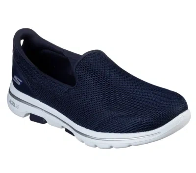 SKECHERS SKECHERS GO WALK 5 SLIP-ON SHOES WOMENS 15901 STYLISH WALKING TRAINER FOR WORK